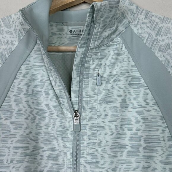 Athleta Jacket Women S Gray Verve Horizon Run With It - Picture 3 of 13